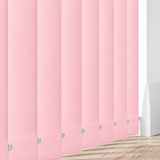 Signature Blackout Pink 89mm Replacement Vertical Blind Slats