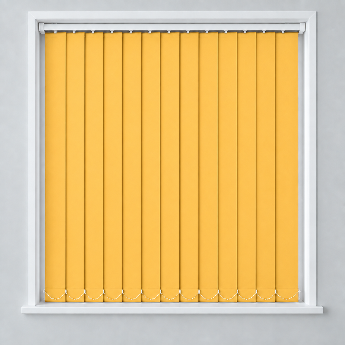 Signature Blackout Yellow 89mm Replacement Vertical Blind Slats