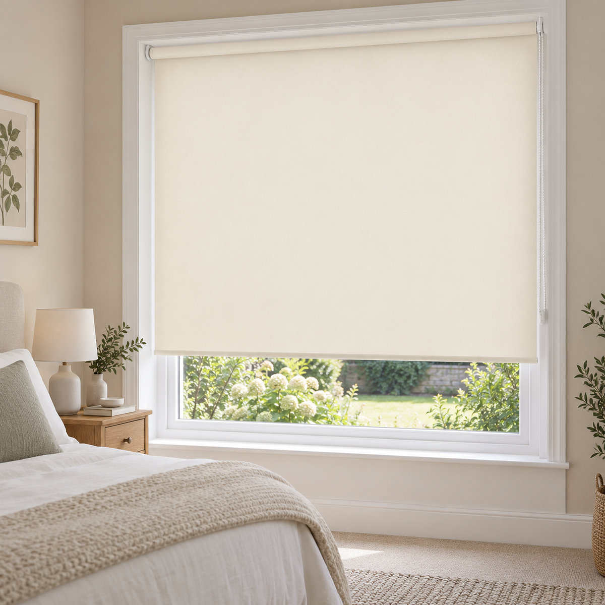 Classic Daylight Roller Blind – Cream
