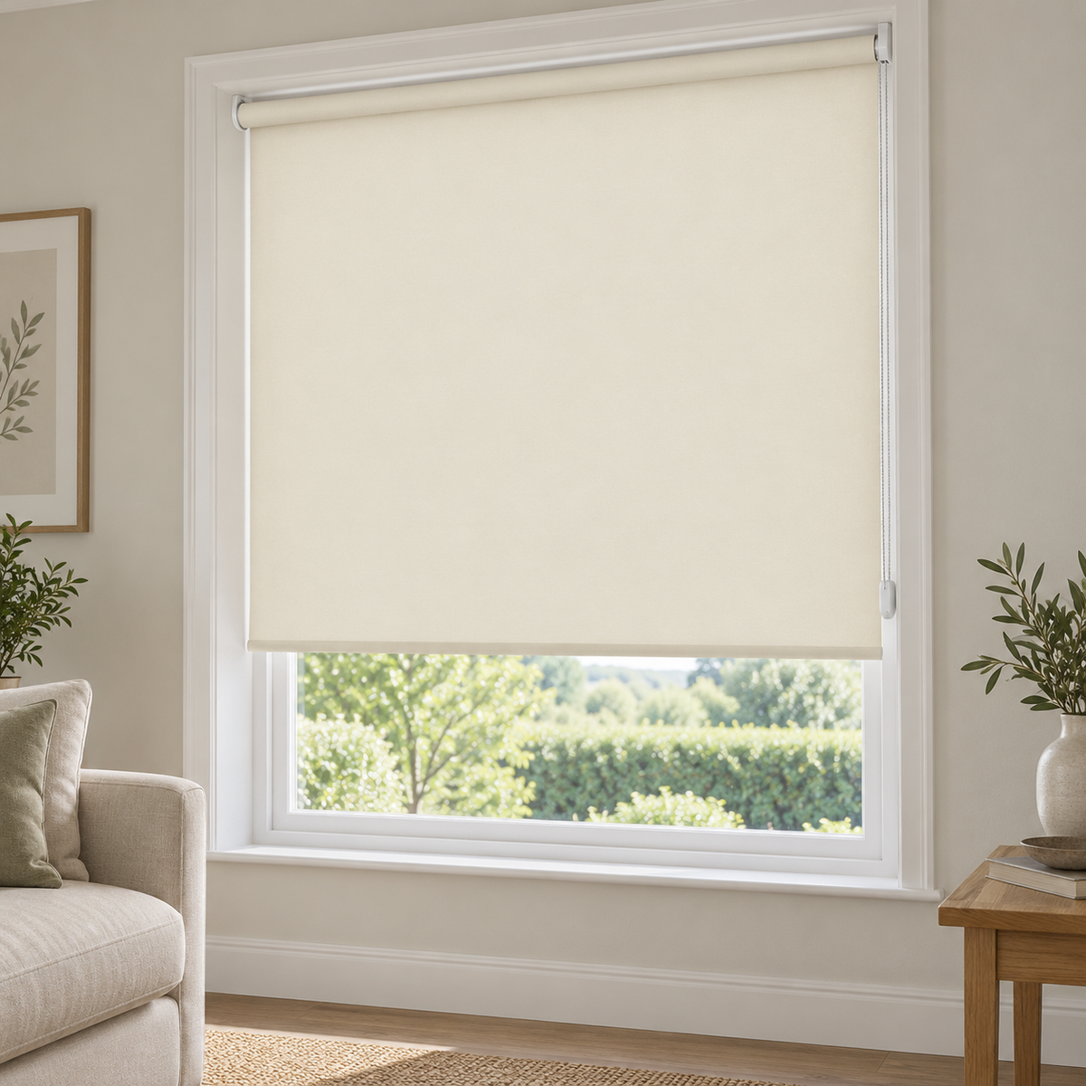 Classic Daylight Roller Blind – Cream