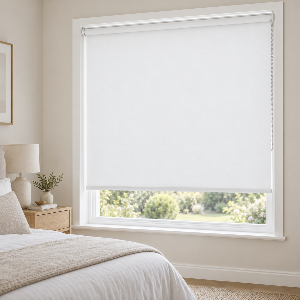 Classic Daylight Roller Blind – White