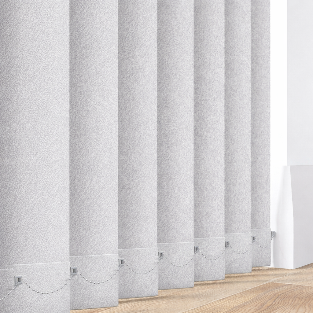Bond Silver - 89mm Vertical Blind Slats