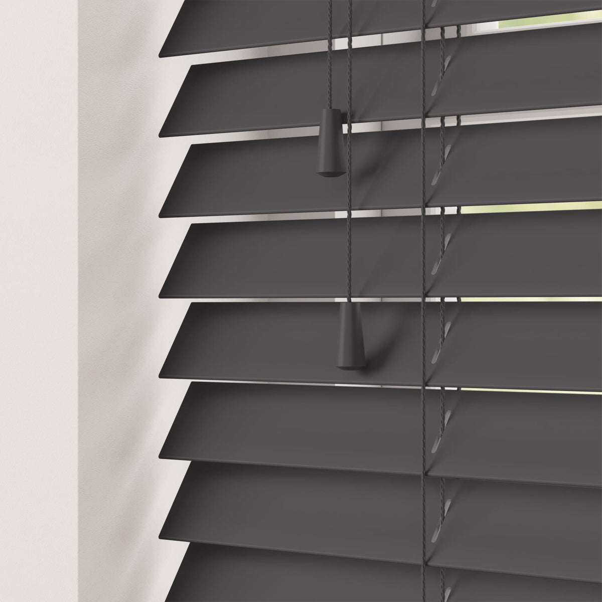 Sunwood Abyss Faux Wood Venetian Blind with Tapes - Made to Measure