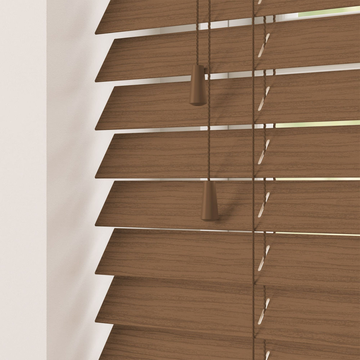 Sunwood Amber Faux Wood Venetian Blind with Tapes - Made to Measure