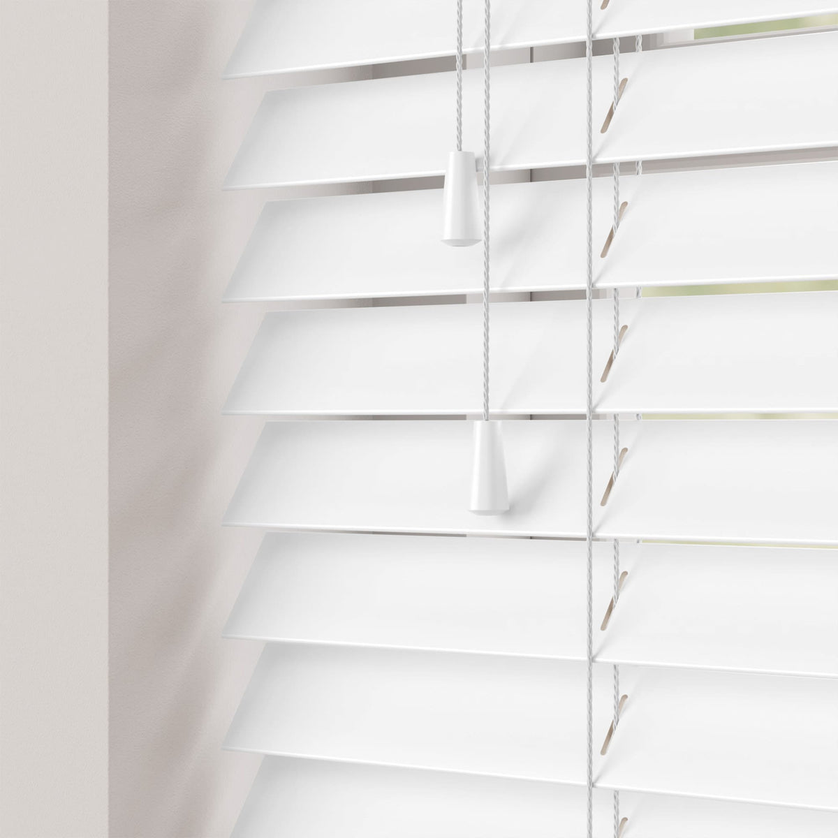 Sunwood Aura Faux Wood Venetian Blind with Tapes - Made to Measure
