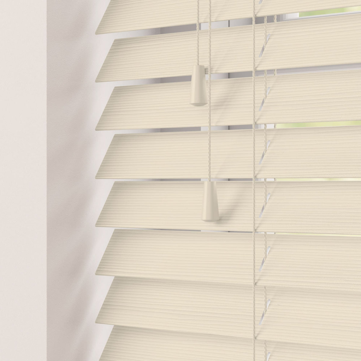 Sunwood Linara Fine Grain Faux Wood Venetian Blind with Tapes - Made to Measure