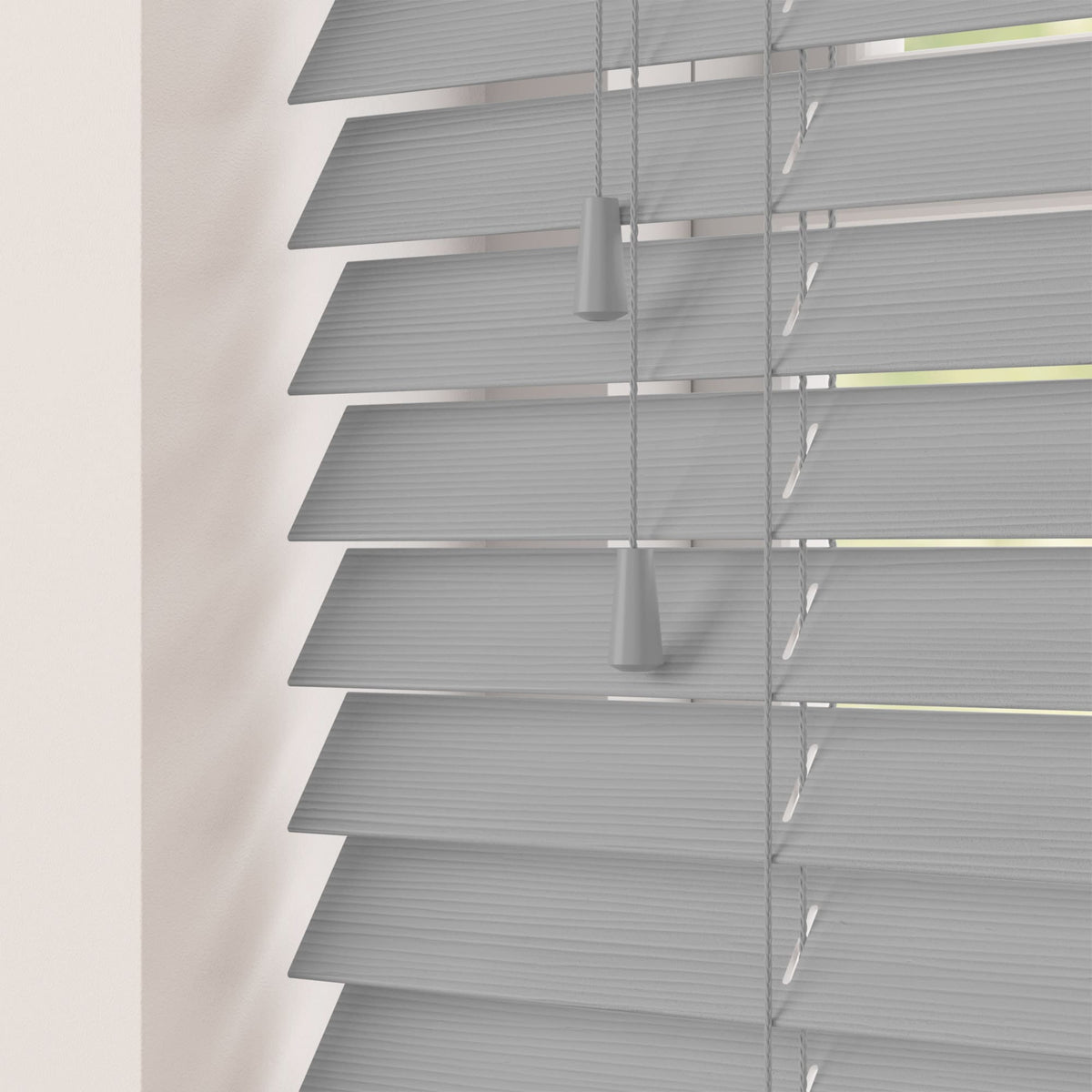 Sunwood Mission Fine Grain Faux Wood Venetian Blind with Tapes - Made to Measure