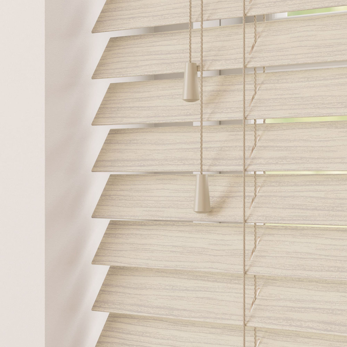 Sunwood Scandi Oak Faux Wood Venetian Blind with Tapes - Made to Measure