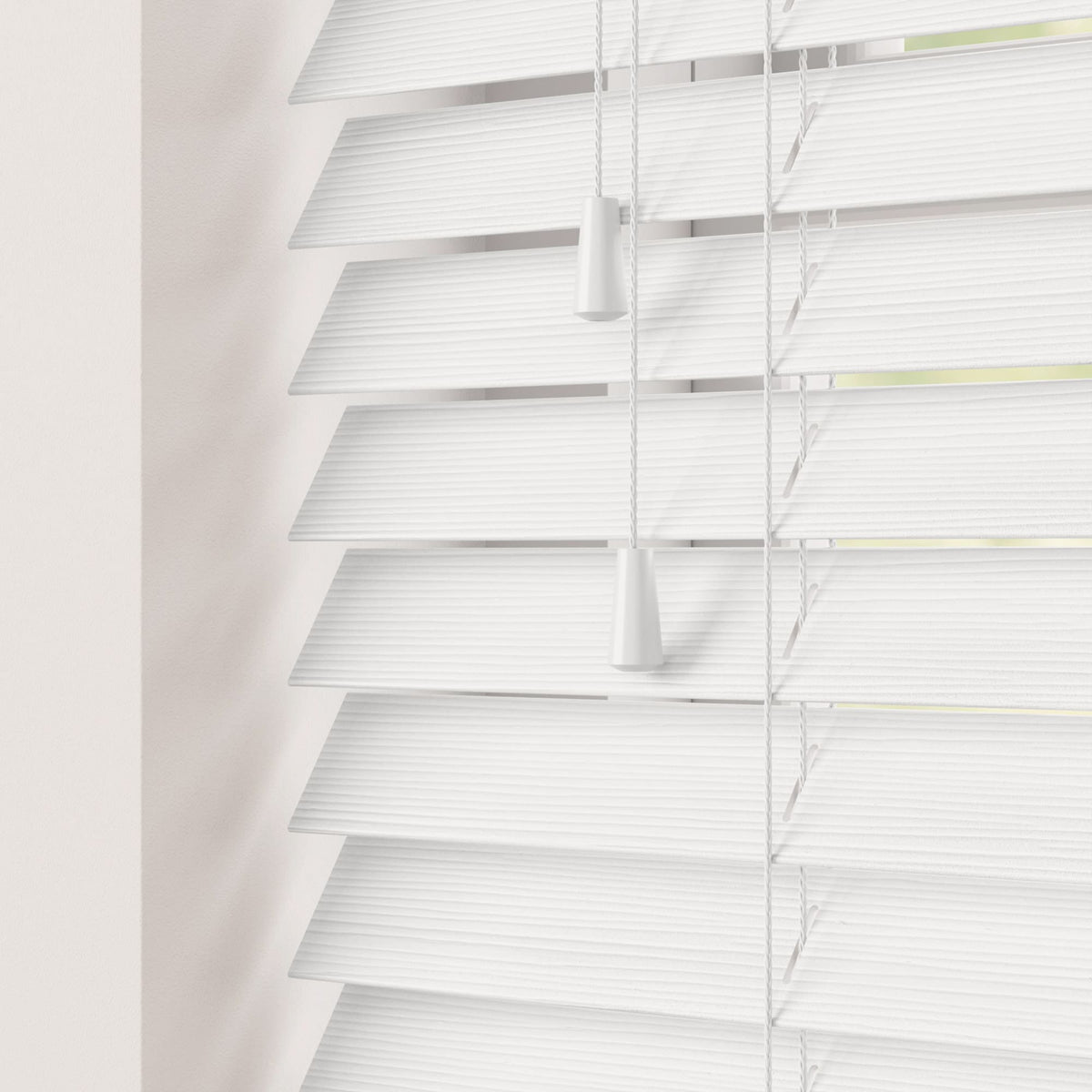 Sunwood Serene Fine Grain Faux Wood Venetian Blind with Tapes - Made to Measure