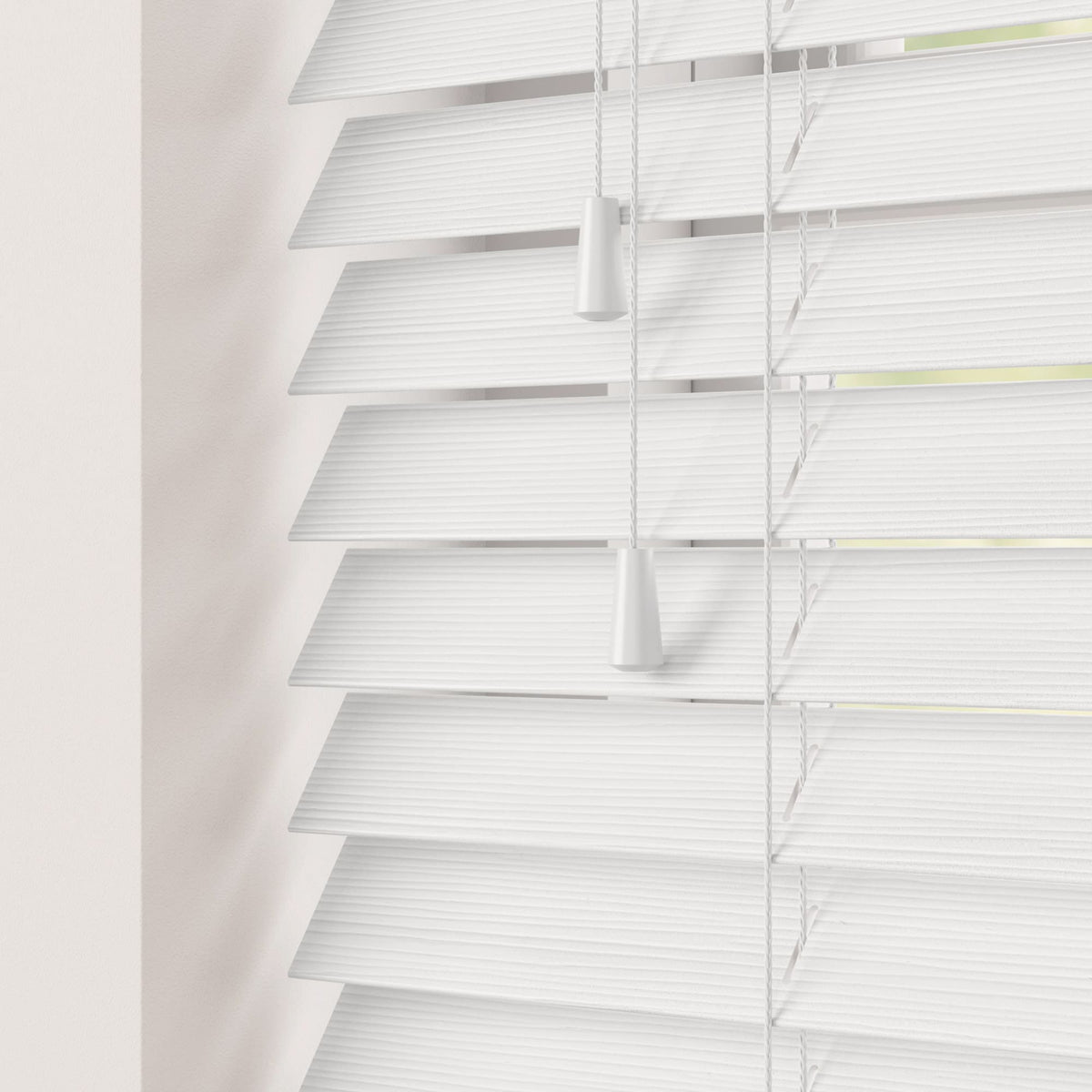 Sunwood True Fine Grain Faux Wood Venetian Blind with Tapes - Made to Measure