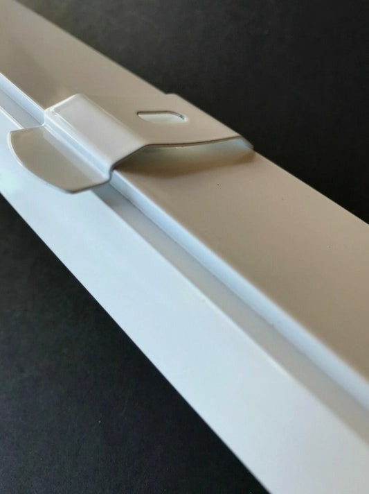 Vertical Blind Top Fix Brackets / Clips – 39mm & 40mm Headrail Tracks
