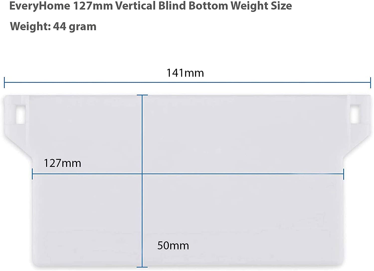 Vertical Blind Bottom Weights – Replacement Blind Weights